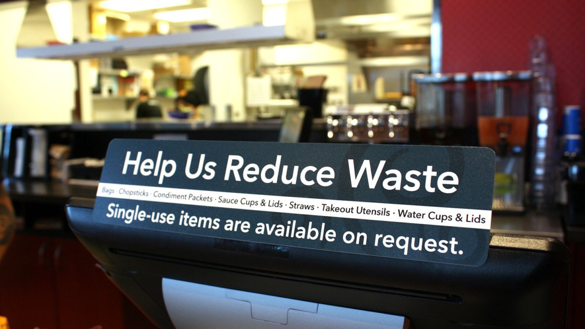 Thanks for Helping Reduce Waste!