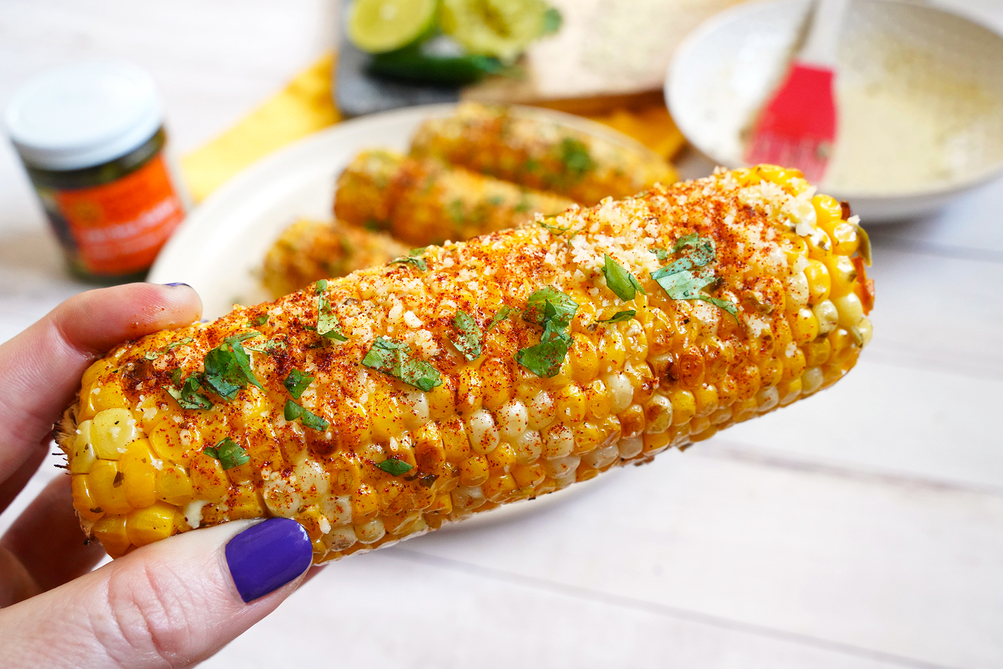 Elote with Jal-Ses™ Salsa
