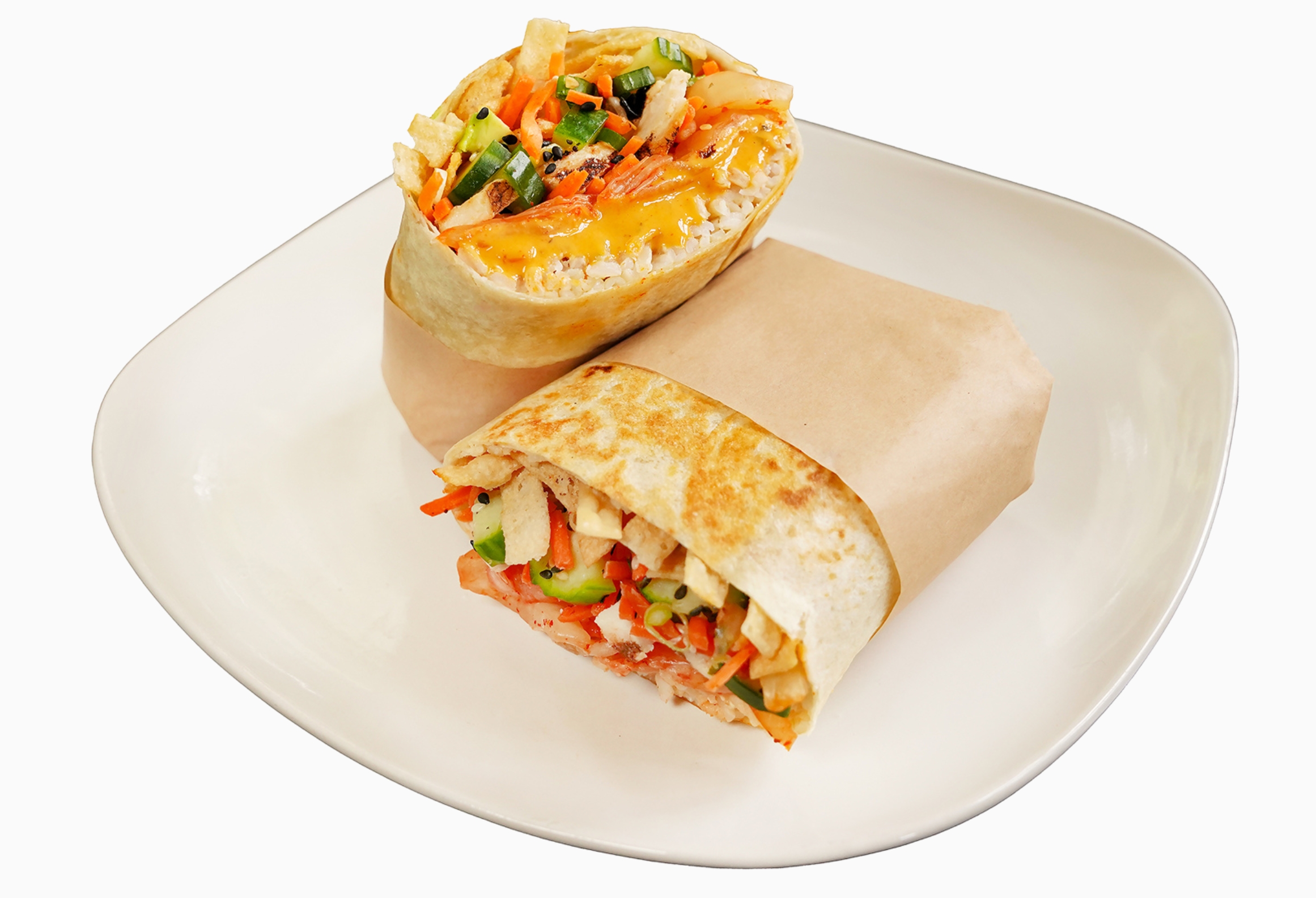 Kimchi Crunch Wrap
